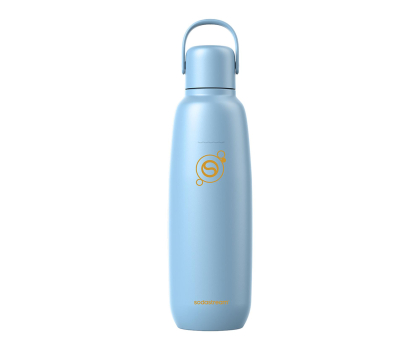 Bidon i butelka sportowa SodaStream Butelka termiczna Fizz&Go w kolorze błękitnym 0,9l